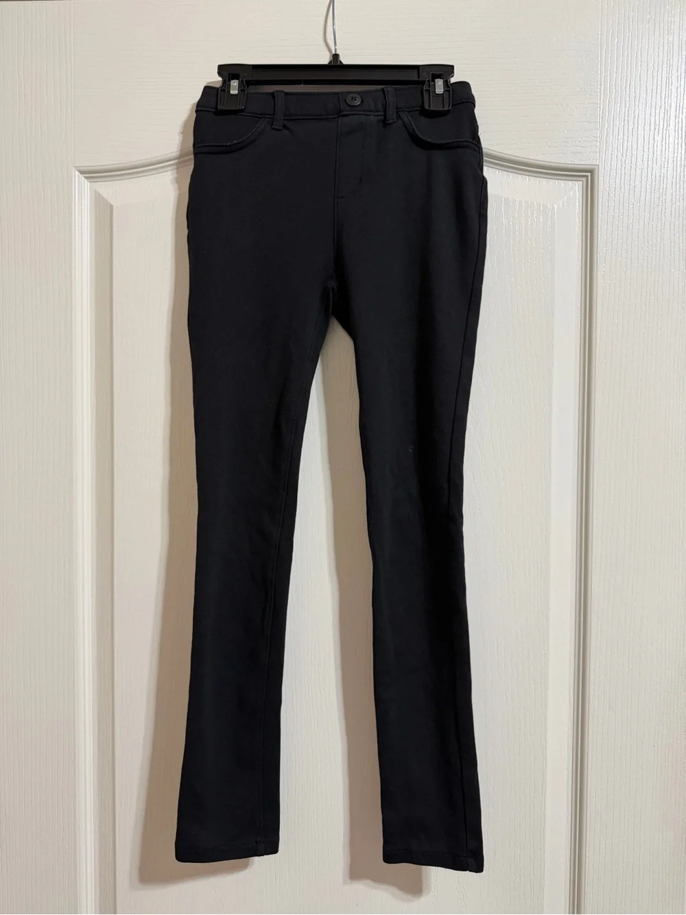Girls Children’s Place Black Skinny Ponte Pants